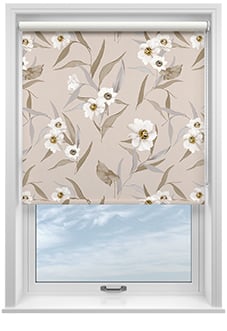Ted Baker Cabana, Natural - Twist&Fit Roller Blind